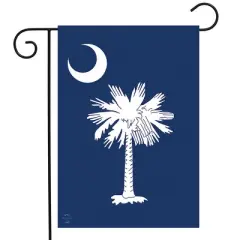 Briarwood Lane Everyday Garden Flag 12x18 For Outdoor South Carolina Palm Tree Garden Flag Flags For Outside