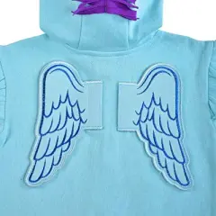 My Little Pony Girl's Zip Up Fashion Hoodie with 3D Ears and Mane For Kids