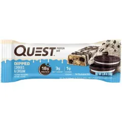 Quest Nutrition Protein Bars - Dipped Cookies & Cream