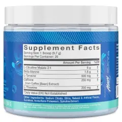 Alani Nutrition Pre-Workout Energy Supplement - Breezeberry - 6.8oz