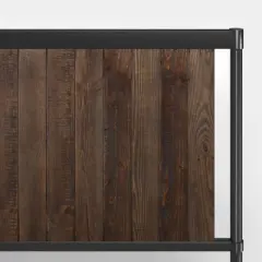 Queen Wesley Metal Platform Bed Frame Brown - ZINUS