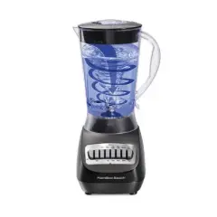 Hamilton Beach Smoothie Blender 56oz 10 Speed Black 50190J: Best Rated Kitchen Blender, 650W, Dishwasher-Safe Parts