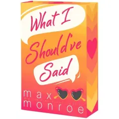 What I Should've Said - (Red Bridge) by Max Monroe (Paperback)