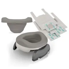 Potette Plus Potty Value Pack: Kalencom 2in1 Potette Plus Portable Potty and Reusable Collapsible Liner for Home or Travel Use