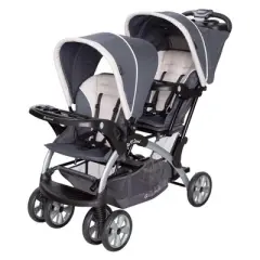 Baby Trend Sit N Stand Travel Double Baby Stroller and Car Seat Combo
