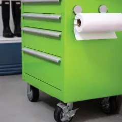 Better Houseware Stainless Steel Magnetic Paper Towel Holder in Silver