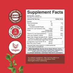 Apple Cider Vinegar Gummies with The Mother, Nature's Craft, 60ct