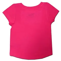 Trolls Girl's Birthday Vibes Glitter Print Short Sleeve Graphic Tee for toddler