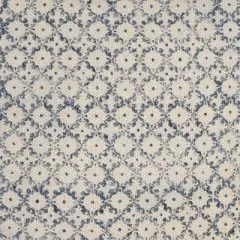 22"x22" Oversized Ditsy Poly Filled Square Throw Pillow Blue - Rizzy Home