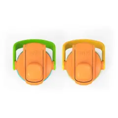 Zak Designs 2pc 16oz Antimicrobial Beacon Bottles with Straw