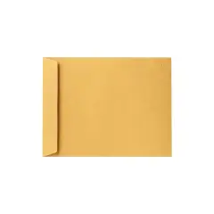 LUX 11 1/2 x 14 1/2 Open End Envelopes 50/Pack 28lb. Brown Kraft (318-50)