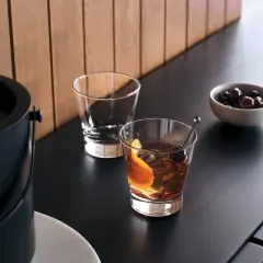 4pk Entertaining Martini Short Cocktail Glass Set - Threshold&trade;: Dishwasher-Safe, Clear Glass, 10.5oz Capacity, Set of 4