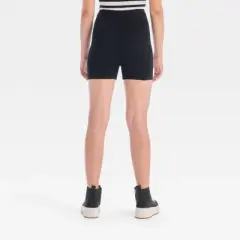 Girls' Ribbed Sweater-Knit Shorts - art class&trade;