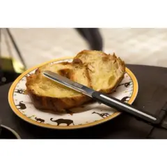 Arcos 4" Linea Series Outdoor Knife: Stainless Steel Blade, Polypropylene Handle, Serrated, Hand Wash, 10-Year Warranty