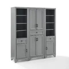 3pc Tara Pantry Set - Pantry and 2 Linen Cabinets -  Crosley