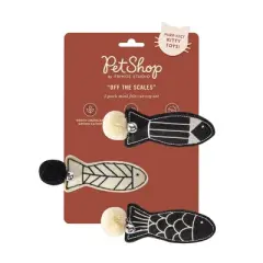 PetShop by Fringe Studio Off The Scales Cat Plush Toy Set - 3pc