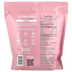 Flat Tummy Shakes, Natural Vanilla, 1.5 lb (690 g)