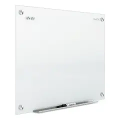 Quartet Infinity Glass Marker Board, 24 x 18, White Surface