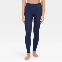 Assets by Spanx Women's Denim Skinny Leggings