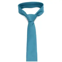 Men's Solid Color 2.75 Inch Wide And 57 Inch Long Slim Neckties