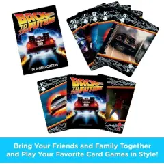 Aquarius Puzzles Back To The Future Playing Cards