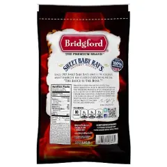Bridgford Sweet Baby Ray&rsquo;s Beef Jerky Sweet N Spicy 10 oz  - Ready-to-Eat High Protein Sweetened Spicy Beef Jerky for On-the-Go Snacking