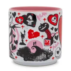 Silver Buffalo Disney The Nightmare Before Christmas Valentine's Town Stackable Ceramic Mug