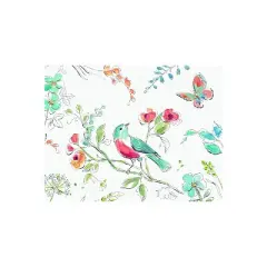 JAM PAPER 'Go Green' Blank Note Card Sets 3 7/8" x 5" Watercolor Bird 16 Cards & Envelopes