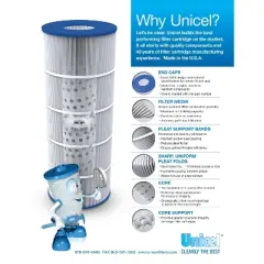 Unicel C-9475 Pool Spa CFR 75 Sq Ft Filter Cartridge Element PJ75-4 FC-1480