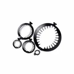 PuffCuff Just Try It Curlfriend! - Orig 5&rdquo;, Jr 3&rdquo;, Mini 2.5&rdquo; Micro 1.5&rdquo; & Teeny 1.25&rdquo; For Thick, Curly, Textured Hair - Painless, Damage-Free Styling