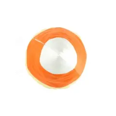 16"x9" Candy Corn Shaped Halloween Novelty Throw Pillow - Lush D&eacute;cor