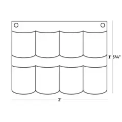 Tierra Garden Herb Wall Planter