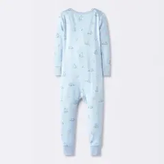 Toddler Boys' Smooth Jersey Snug Fit Union Suit - Cloud Island&trade; Blue