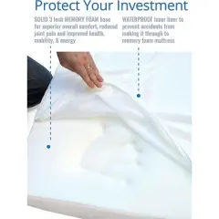 PetFusion PuppyChoice Solid Foam Dog Crate Bed, Grey