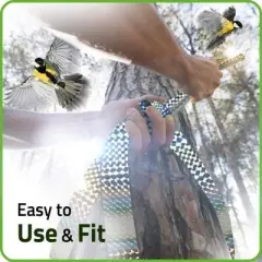 De-Bird Scare Tape, Reflective Bird Deterrents for Outside to Keep Birds Away, Bird Tape to Stop Damage (350 ft Roll)