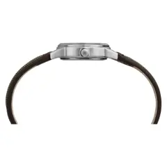 Women's Timex Indiglo Expedition Field Watch with Nylon/Leather Strap - Brown/GreenTW4B12000JT