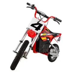 Razor MX500 Dirt Rocket Adult & Teen Ride On High-Torque Electric Motocross Motorcycle Dirt Bike, Speeds up to 15 MPH, Ages 14 and Up, Red