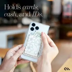 Case-Mate Vegan MagSafe Compatible Wallet Card Holder - Floral Gems