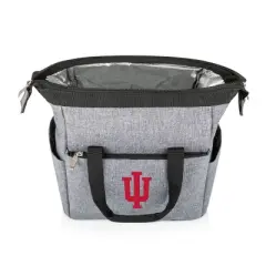 NCAA Indiana Hoosiers On The Go Lunch Cooler - Gray