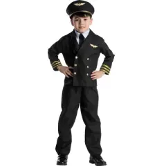 Dress Up America Pilot Costume Set for Kids
