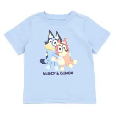 Bluey Bingo Bluey T-Shirt and Shorts Outfit Set Toddler to Little Kid 
