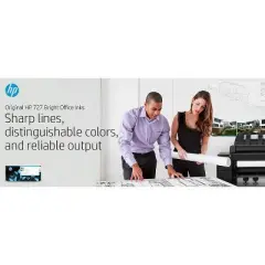 HP 727 130-ml Matte Black DesignJet Ink Cartridge, B3P22A
