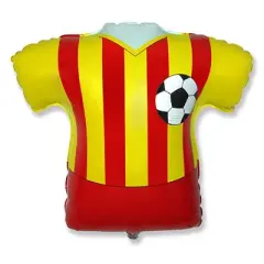 LoonBalloon Soccer Theme Balloons - 26 inch SOCCER FOOTBALL SHIRT