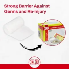 Sterile Conforming Stretch Gauze Roll Bandage - Multiple Size Options