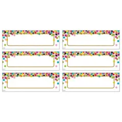 Teacher Created Resources&reg; Confetti Labels Magnetic Accents, Pack of 20