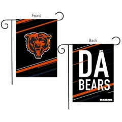 Briarwood Lane Chicago Bears Slogan Garden Flag NFL Licensed 12.5