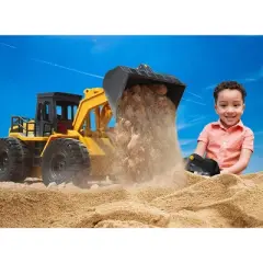 Top Race RC Construction Toy Tractor w/ Lights & Sounds | 4WD Alloy Metal & Plastic | 2.4Ghz | 11"x5.7" Rubber Tires