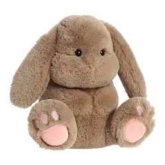 Aurora Toe Bean Besties 8" Taupe Bunny Brown Stuffed Animal