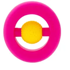 Chewigem Chewable Hand Fidget, Yellow/Pink
