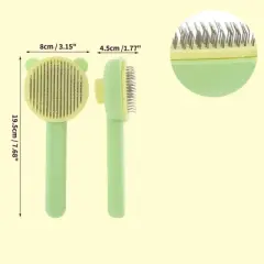 Unique Bargains Cat Head Style Pet Cleaning Brush